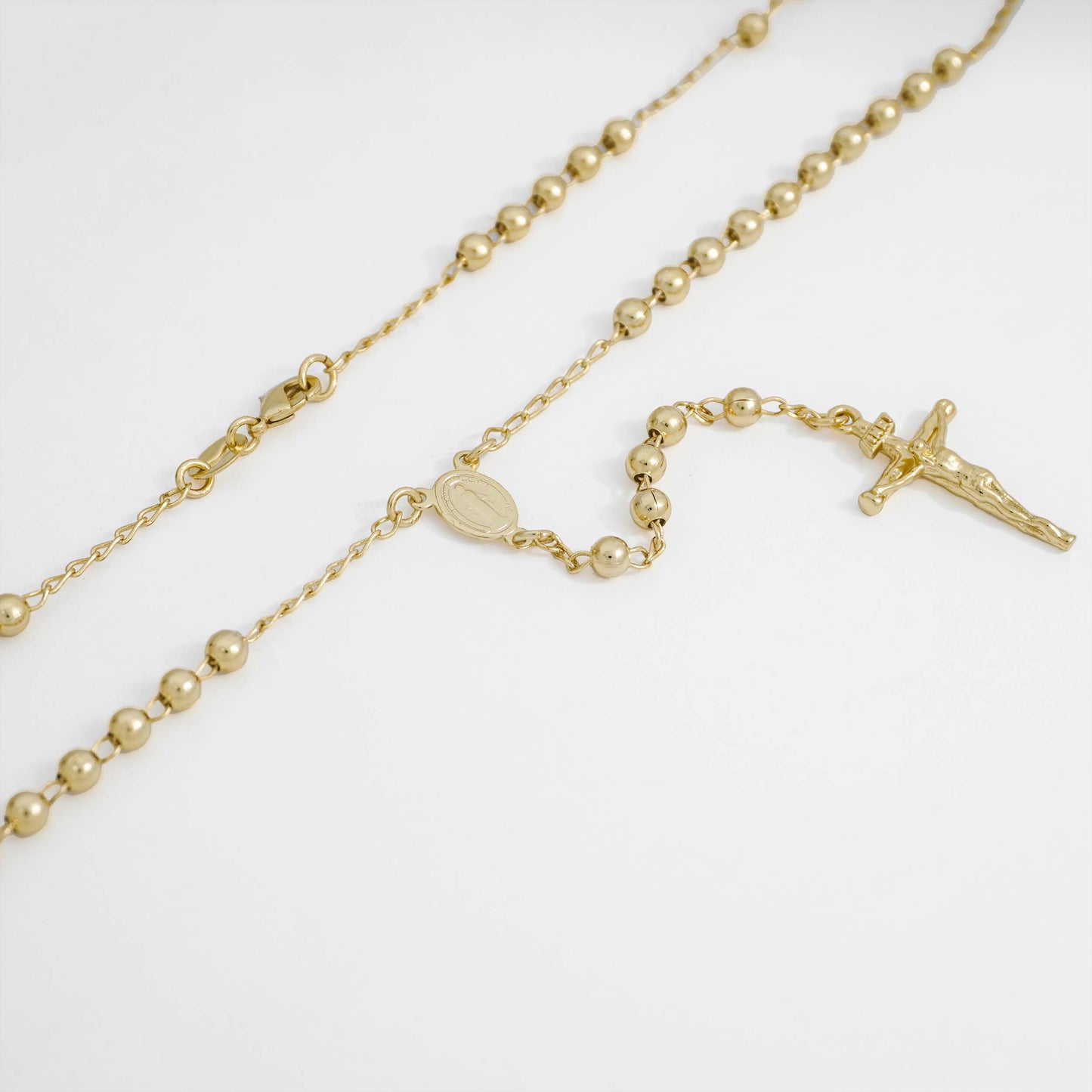 Rosario Jesus Crucificado 3.5 mm 45 Cms