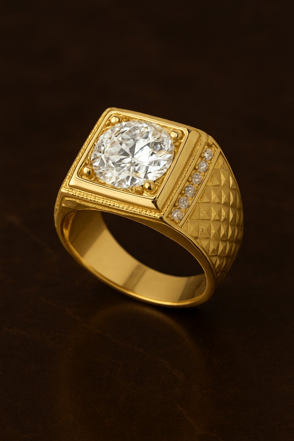 Anillo De Piedra Caballero / Selecciona tu talla